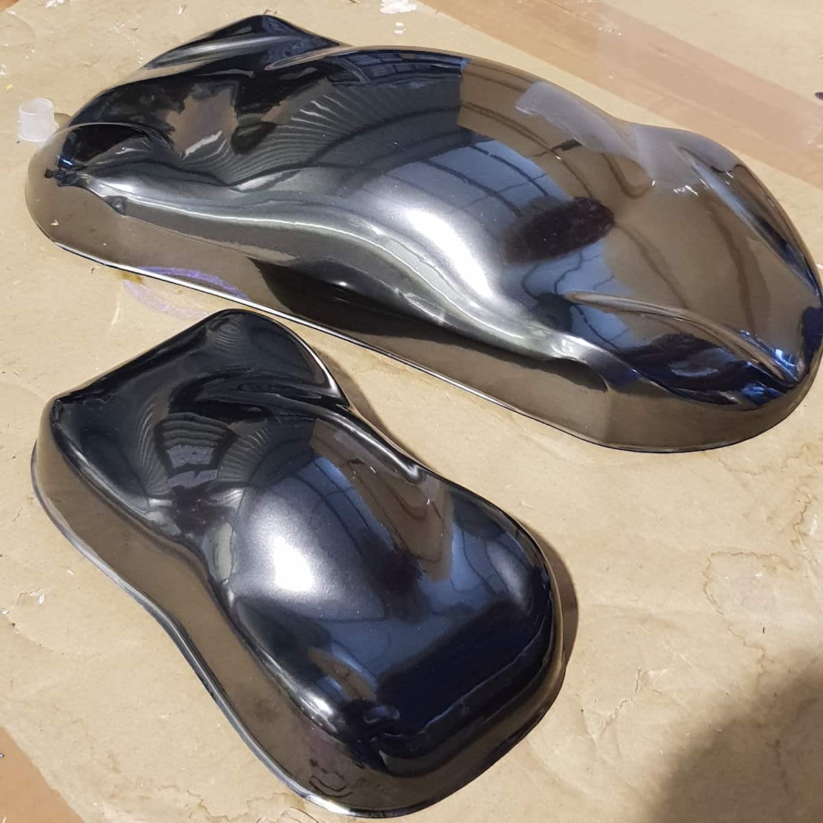 Black Chrome paint 1K dark mirror liquid